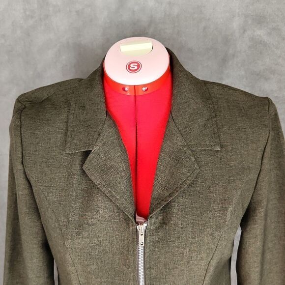 Womens zip up blazer - Picture 4 of 13